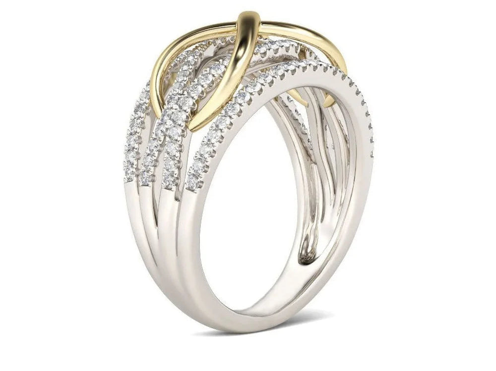 Infinity Love Sterling Silver Ring