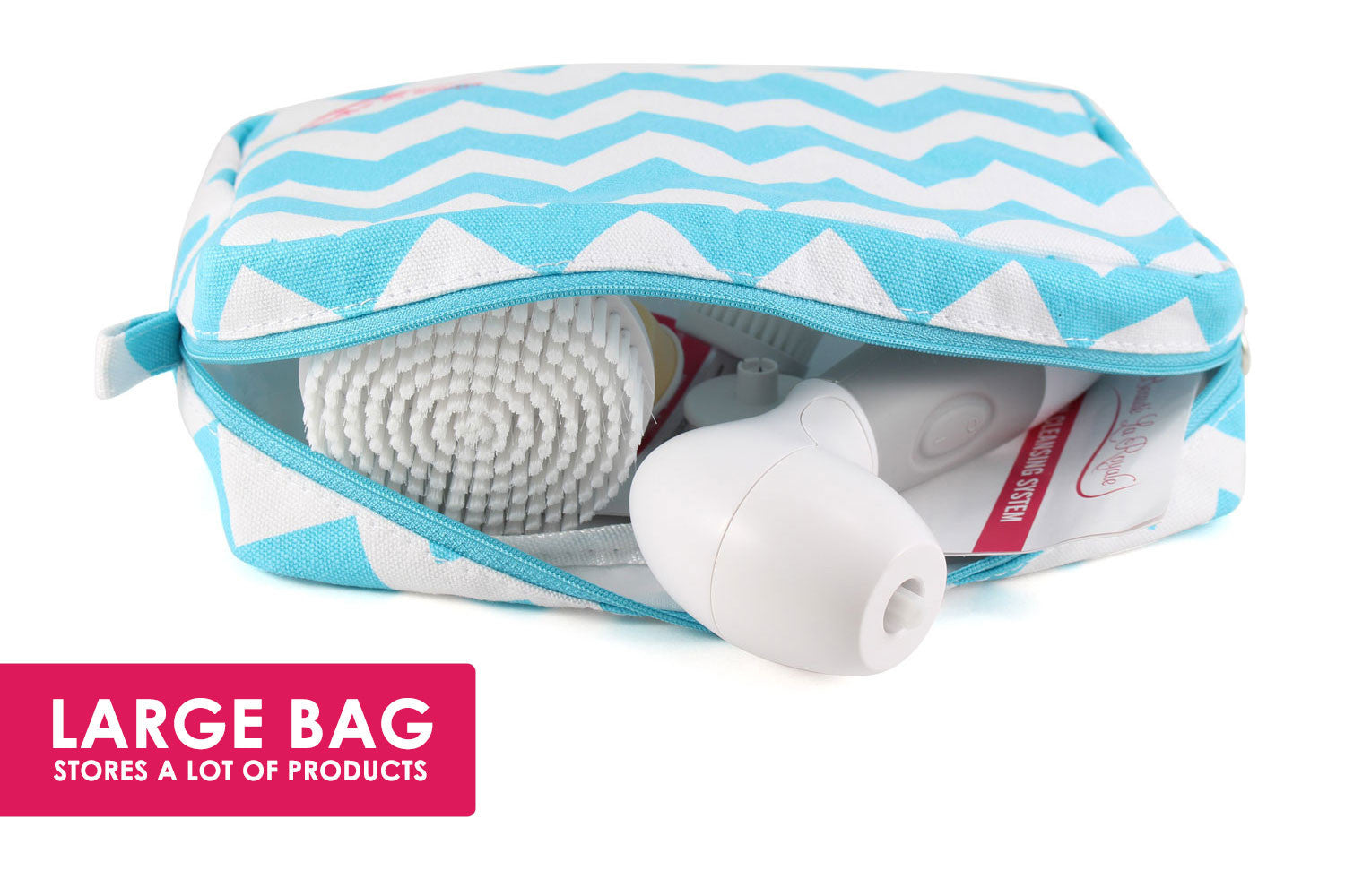 Chevron Cosmetic Bag